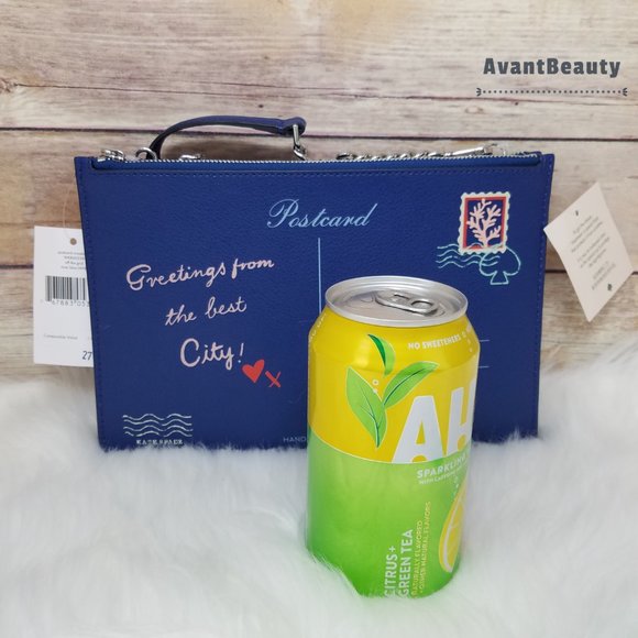 Kate Spade Postcard Crossbody Off the grid Blue - Picture 5 of 14